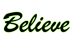 BELIEVE LOGO PNG